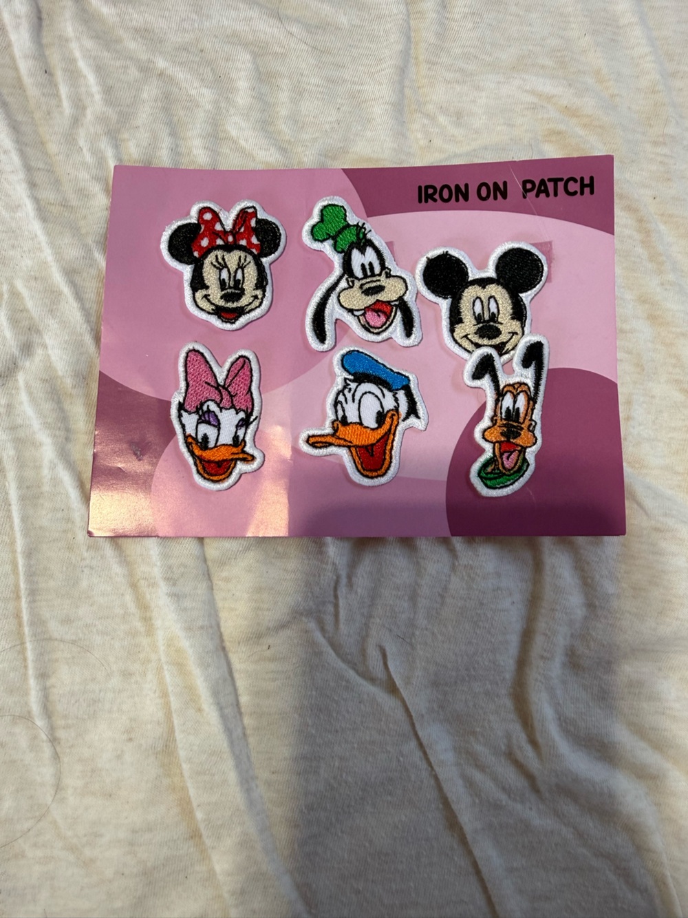 Disney Character - Iron On Patches